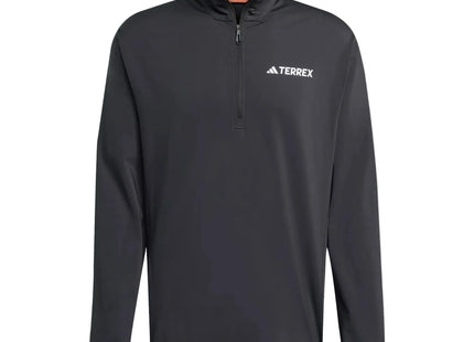 Polar Adidas Terrex MT Fleece Hombre Negro Climawarm Medio Cierre