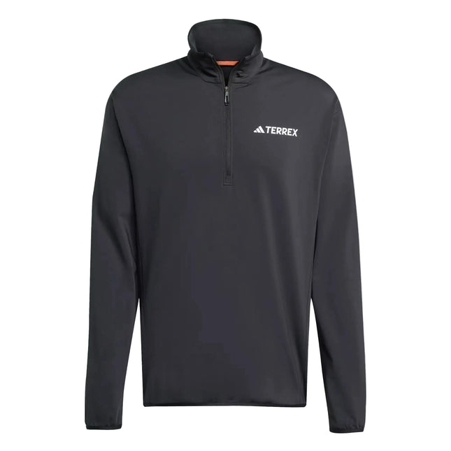 Polar Adidas Terrex MT Fleece Hombre Negro Climawarm Medio Cierre