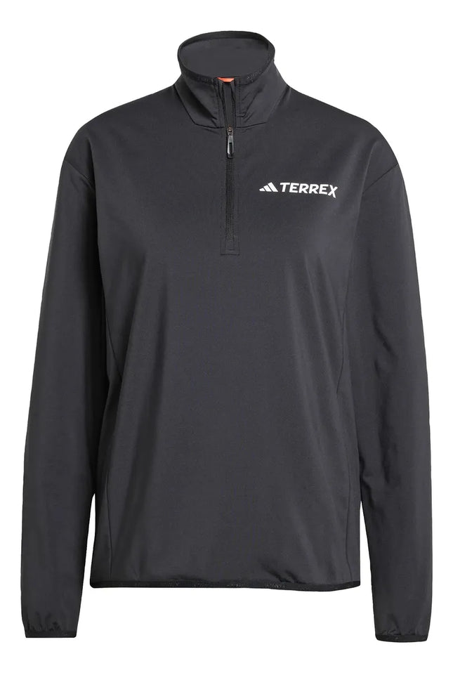 Polar Adidas Terrex MT CW Mujer Negro Climawarm Medio Cierre