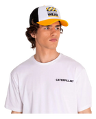 Jockey Caterpillar Foam Trucker Blanco