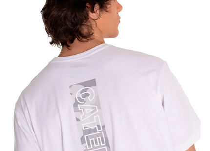 Jockey Caterpillar Foam Trucker Blanco