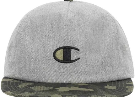 Jockey Champion Visera Plana Gris Camuflado