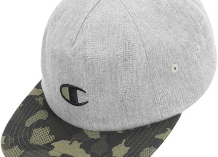 Jockey Champion Visera Plana Gris Camuflado