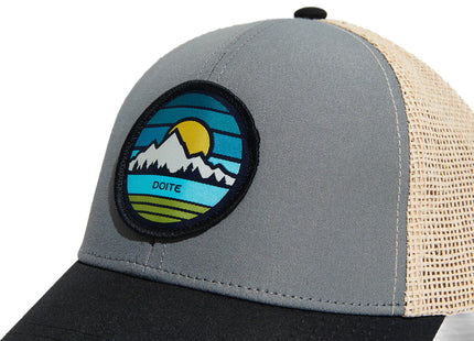 Jockey Doite Island Unisex Negro Trucker Reciclado UPF 50