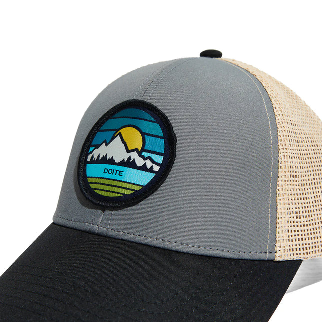 Jockey Doite Island Unisex Negro Trucker Reciclado UPF 50