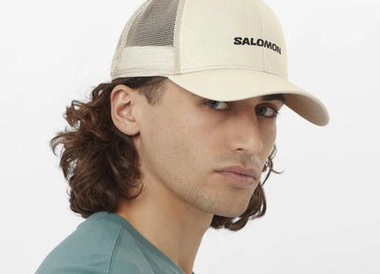 Jockey Salomon Logo Trucker Unisex Gris Rainy Day Algodón