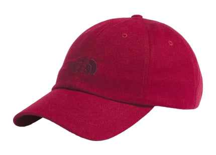 Jockey The North Face Norm Hat Unisex Rojo Vino Algodón Orgánico