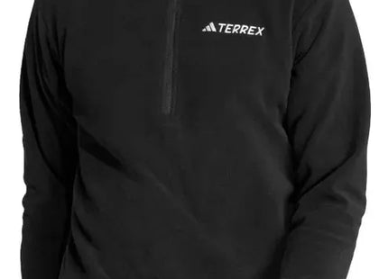 Polar Adidas Terrex MT Essentials Fleece Hombre Negro Reciclado