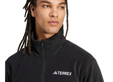 Polar Adidas Terrex MT Essentials Fleece Hombre Negro Reciclado