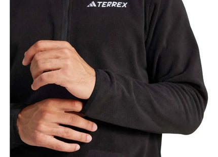 Polar Adidas Terrex MT Essentials Fleece Hombre Negro Reciclado