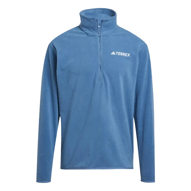 Polar Adidas Terrex MT Essentials Fleece Hombre Azul Wonder Steel