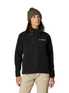 Polar Adidas Terrex MT Essentials Full Zip Mujer Negro Reciclado
