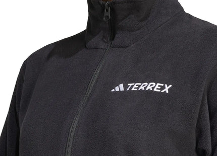 Polar Adidas Terrex MT Essentials Full Zip Mujer Negro Reciclado