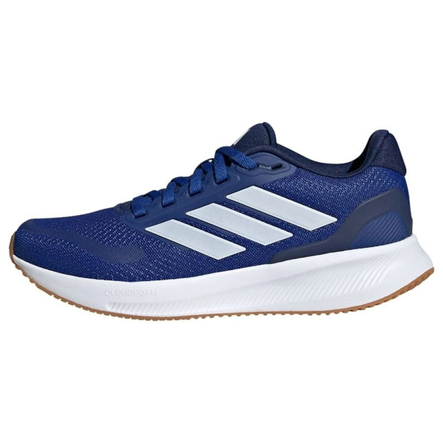 Zapatilla Adidas Runfalcon 5 Niño Azul Blanco Cloudfoam
