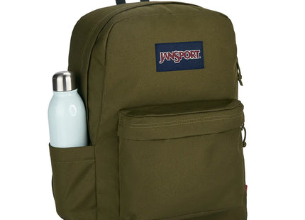 Mochila Jansport SuperBreak Plus Verde Musgo 26L