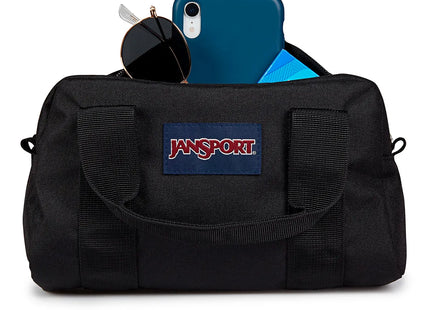 Bolso Duffle Mini Jansport Weekender Negro 5 Litros