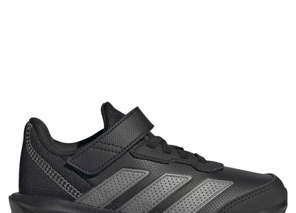 Zapatilla Adidas Faito EL K Niño Negro Gris EVA Velcro Malla