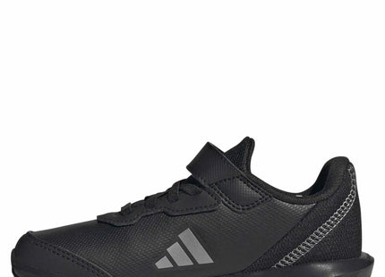 Zapatilla Adidas Faito EL K Niño Negro Gris EVA Velcro Malla