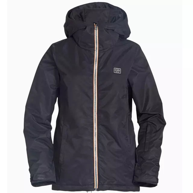 Chaqueta Nieve Billabong Sula Mujer Negro Impermeable 10K