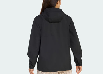 Chaqueta Adidas Terrex MT 2L Rain Mujer Negro Climaproof Impermeable