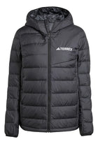 Chaqueta Adidas Terrex MT Down Hoodie Mujer Negro Pluma 600FP