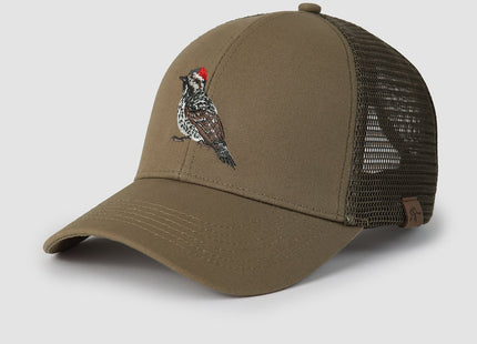 Jockey Trucker Carpinterito Café Bordado Ave Chilena