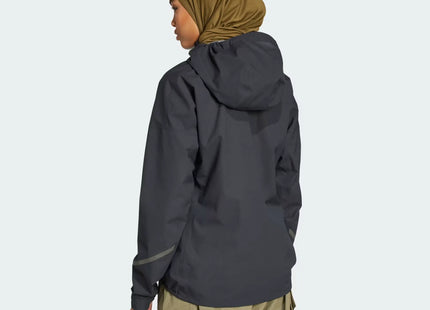 Chaqueta Adidas Terrex Xperior Light Rain Mujer Negro Climaproof 2.5L