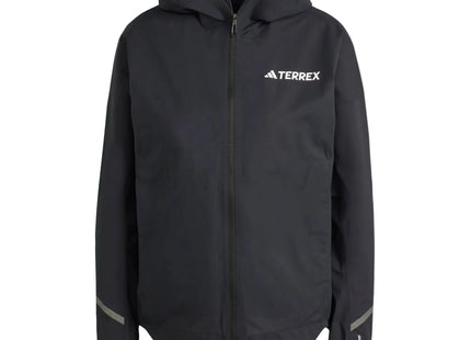 Chaqueta Adidas Terrex Xperior Light Rain Mujer Negro Climaproof 2.5L