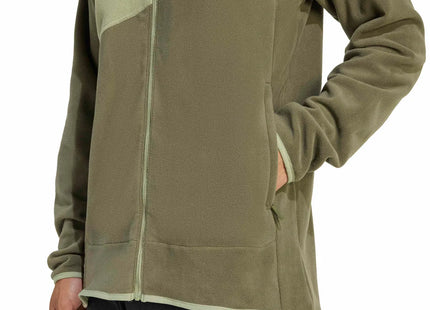 Polar Adidas Terrex MT Full Zip Hombre Verde Oliva Fleece Reciclado