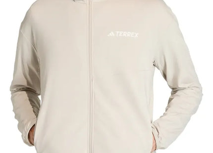 Polar Adidas Terrex Multi Fleece Hombre Beige CLIMAWARM Full Zip