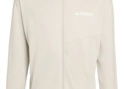 Polar Adidas Terrex Multi Fleece Hombre Beige CLIMAWARM Full Zip