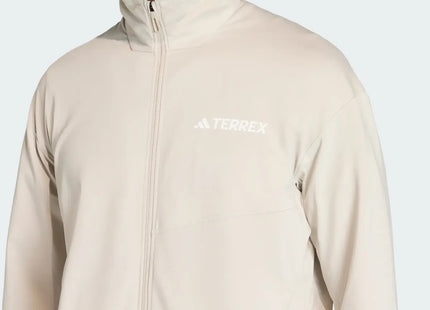 Polar Adidas Terrex Multi Fleece Hombre Beige CLIMAWARM Full Zip