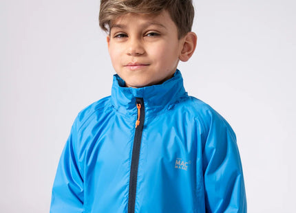 Cortaviento Mac in a Sac Origin Mini Niño Azul 10K Impermeable