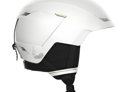 Casco Nieve Salomon Icon LT Blanco Ski Snowboard EPS4D Calce Mujer