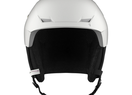 Casco Nieve Salomon Icon LT Blanco Ski Snowboard EPS4D Calce Mujer