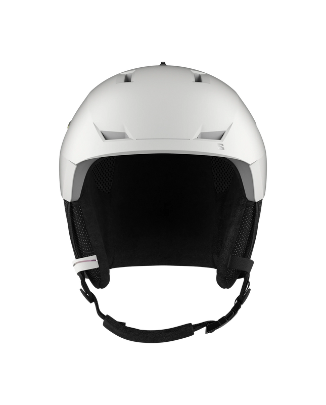 Casco Nieve Salomon Icon LT Blanco Ski Snowboard EPS4D Calce Mujer