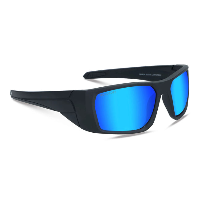 Lentes de Sol Polarizados Bonoboss Salmon Seeker Celeste Deportivo