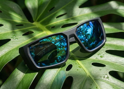 Lentes de Sol Polarizados Bonoboss Salmon Seeker Celeste Deportivo
