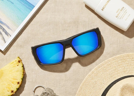 Lentes de Sol Polarizados Bonoboss Salmon Seeker Celeste Deportivo