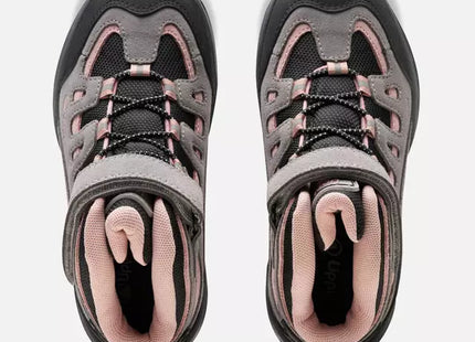 Botín Lippi Puelo CS Hi Velcro Kids Gris B-Dry Hiking