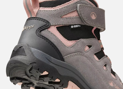 Botín Lippi Puelo CS Hi Velcro Kids Gris B-Dry Hiking