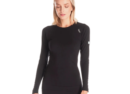 Primera Capa Superior Mujer Lippi Skintec 1000 Seamless Top Negra