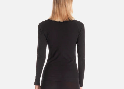Primera Capa Superior Mujer Lippi Skintec 1000 Seamless Top Negra