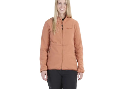 Polar Marmot Rocklin Full Zip Mujer Naranja Sunburn Fleece