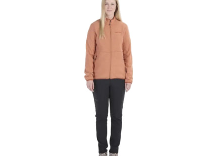 Polar Marmot Rocklin Full Zip Mujer Naranja Sunburn Fleece
