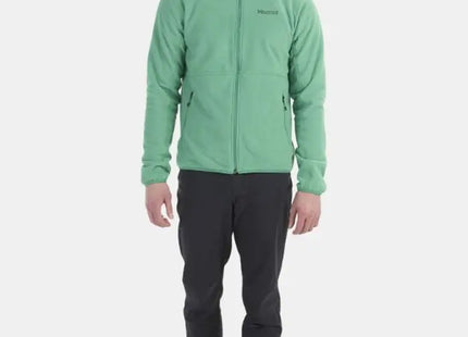 Polar Marmot Rocklin Full-Zip Hombre Verde Clover Ligero