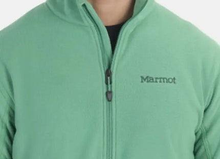 Polar Marmot Rocklin Full-Zip Hombre Verde Clover Ligero