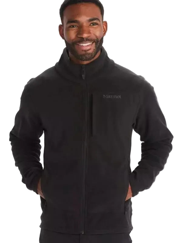 Polar Marmot Reactor Polartec Microfleece Hombre Negro
