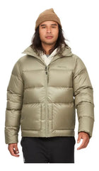 Chaqueta Marmot Guides Down Hoodie Hombre Verde Vetiver 700FP