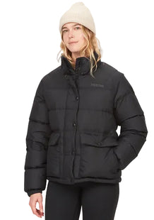 Chaqueta Marmot Strollbridge Mujer Negro Pluma 700FP Down Defender